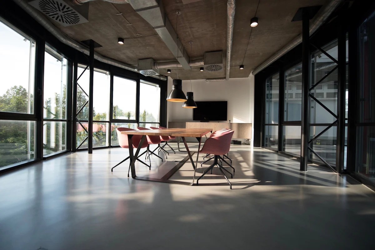 Modern commercial construction